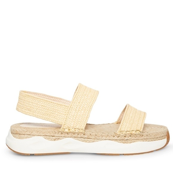 Steve Madden Cool Planet Raffia Sandals - Picture 2 of 9